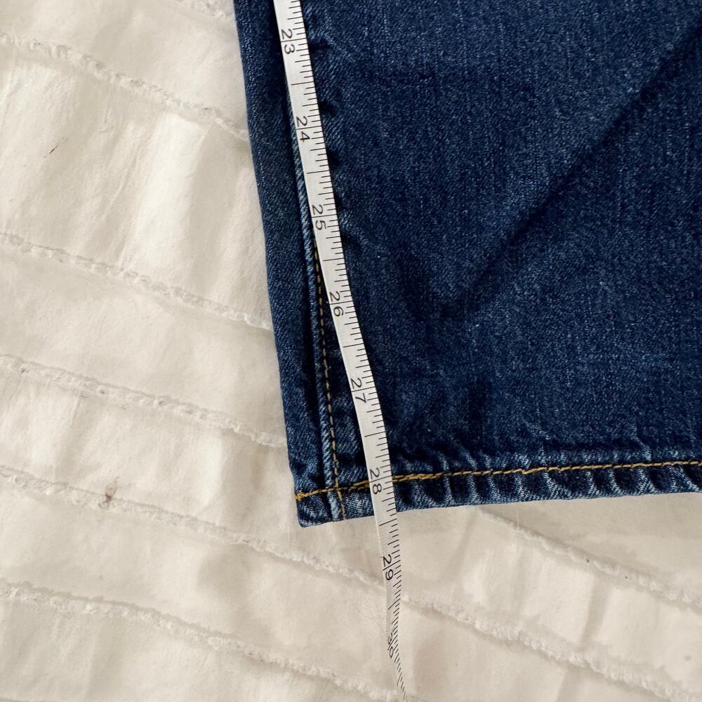 Levi's 511 Slim Fit Jeans W31 L30 Dark Rinse Mid Rise Straight Leg Americana - Picture 12 of 14
